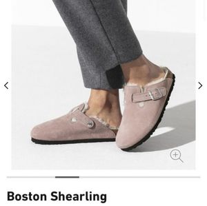 Birkenstocks Boston Shearling